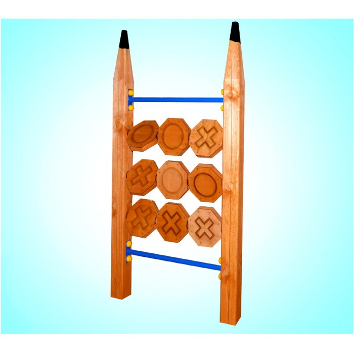 Игра крестики нолики (карандаши)