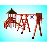 Игровые площадки из дерева